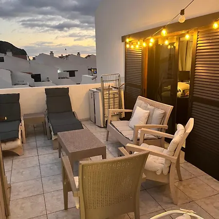 Sea View Penthouse Or With Large Terrace In Cristianos Lejlighed Los Cristianos (Tenerife)