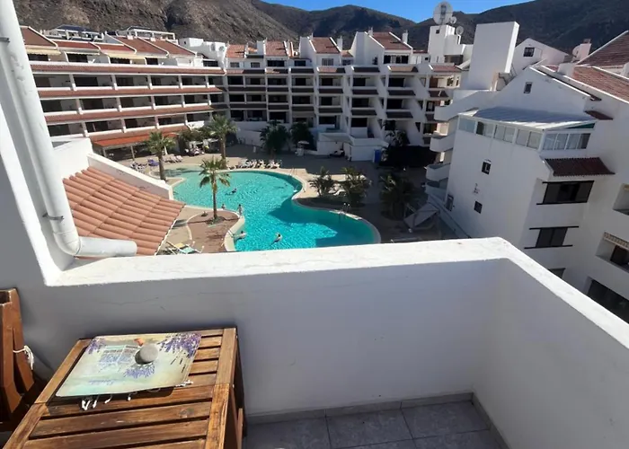 公寓 Sea View Penthouse Or With Large Terrace In Cristianos