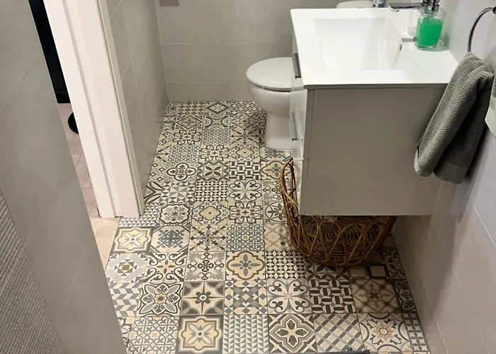 Sea View Penthouse Or With Large Terrace In Cristianos 公寓