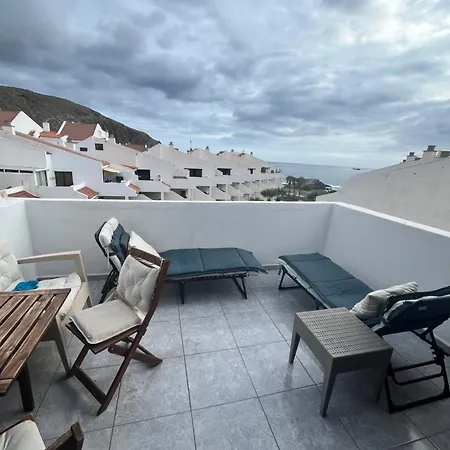 Sea View Penthouse Or With Large Terrace In Cristianos Апартаменты Лос Кристианос