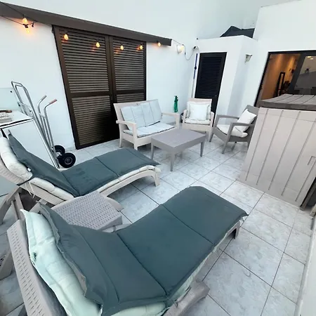 Sea View Penthouse Or With Large Terrace In Cristianos * לוס כריסטיאנוס