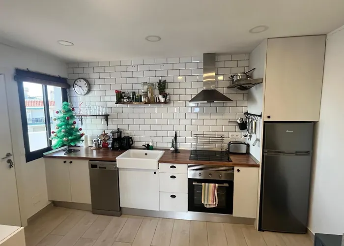 Апартаменты Sea View Penthouse Or With Large Terrace In Cristianos *