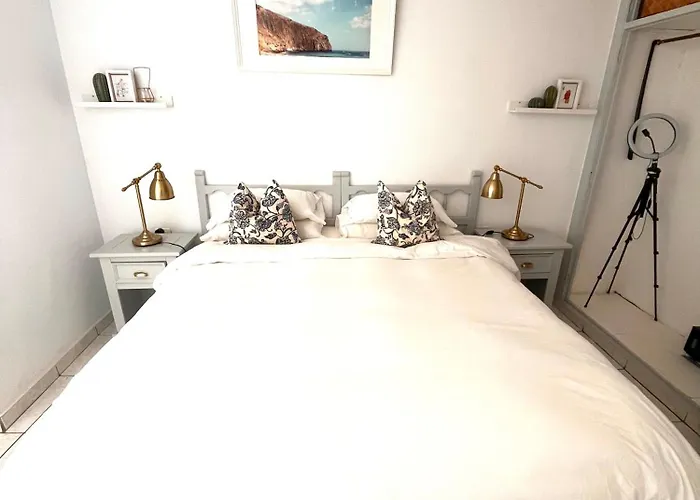 Sea View Penthouse Or With Large Terrace In Cristianos Apartamento *