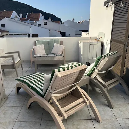 Sea View Penthouse Or With Large Terrace In Cristianos * 로스크리스티아노스